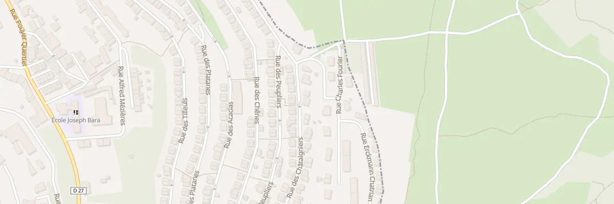 Plan du 34 Rue des Châtaigniers à Villerupt