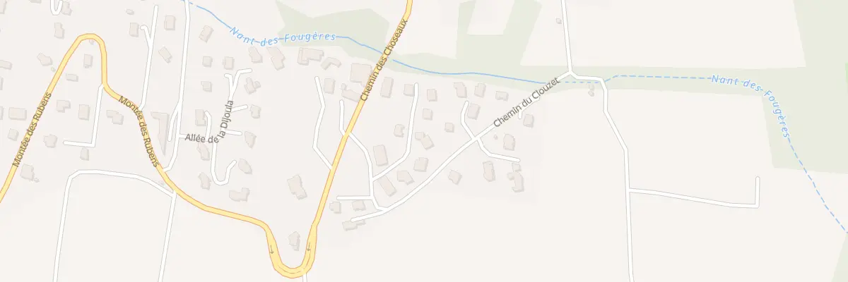 Plan du 84 Imp du Pré Guiguet à Grésy-sur-Aix