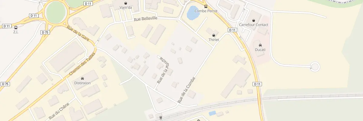 Plan du 2 Che de la Planche à Franois