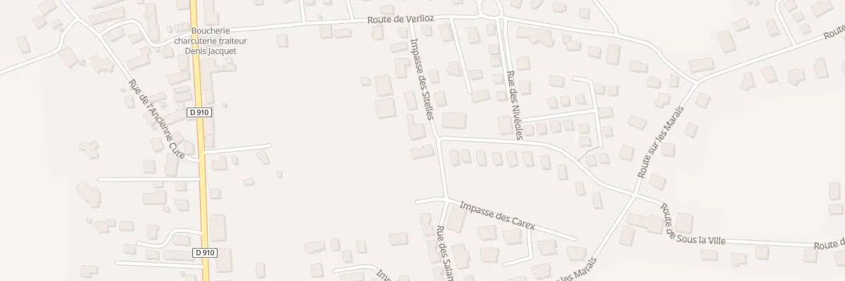 Plan du 253 Rue des salamandres à Vallières-sur-Fier