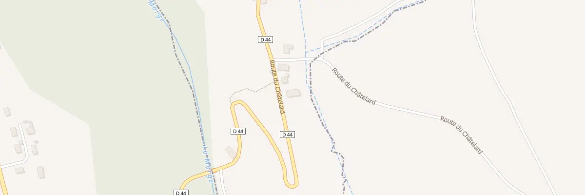 Plan du 3241 Rte du Châtelard à Thusy