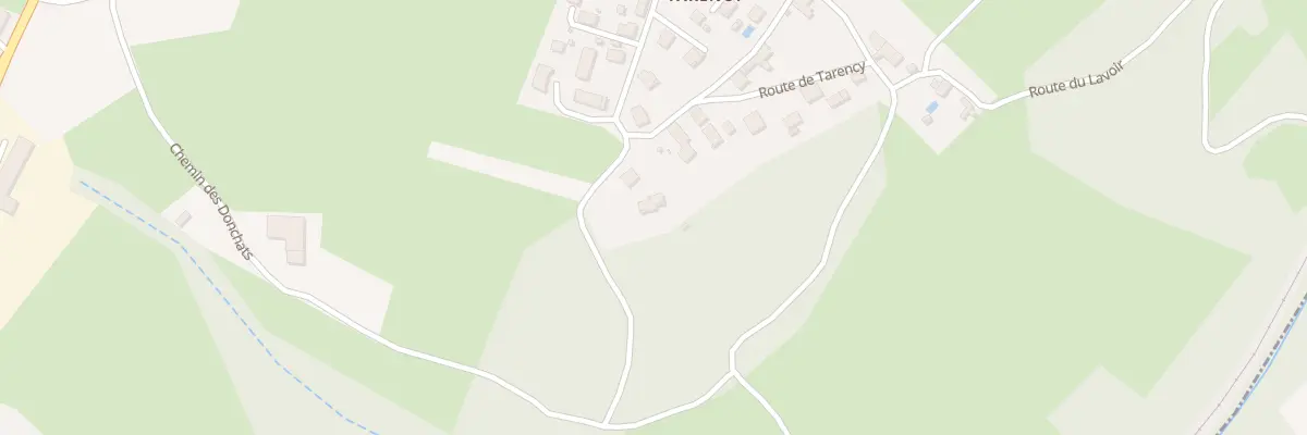 Plan du 654 Rte de Tarency à La Biolle
