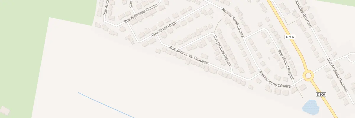 Plan du 31 Rue Simone de Beauvoir à Trieux