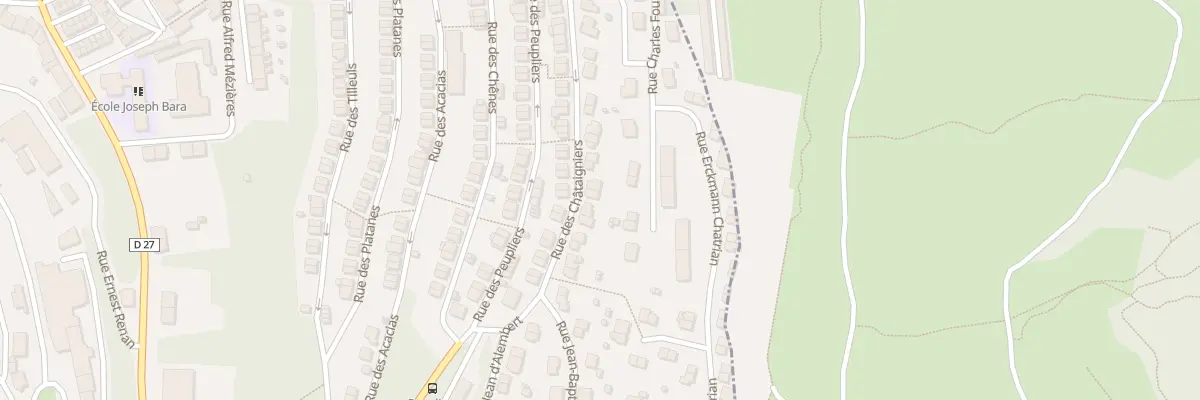 Plan du 18 Rue des Châtaigniers à Villerupt