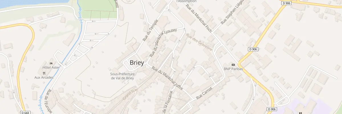 Plan du 10 Rue Jules Ferry à Val de Briey