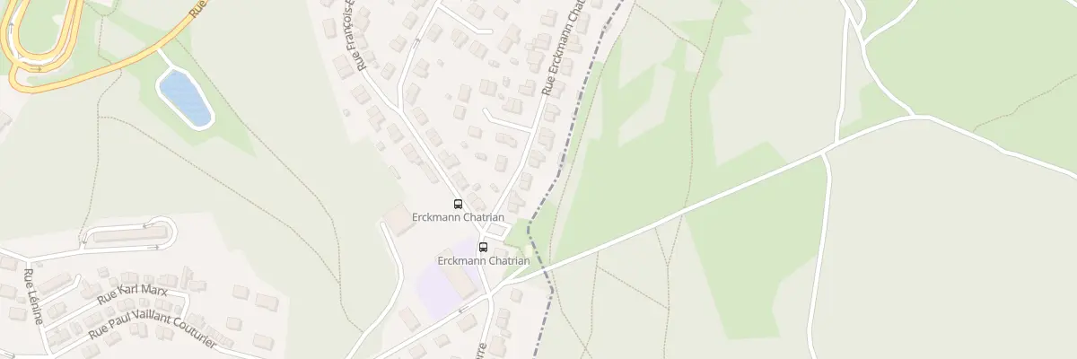 Plan du 16 Rue Erckmann Chatrian à Villerupt