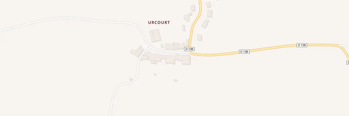 Plan du 5 Urcourt à Bruville