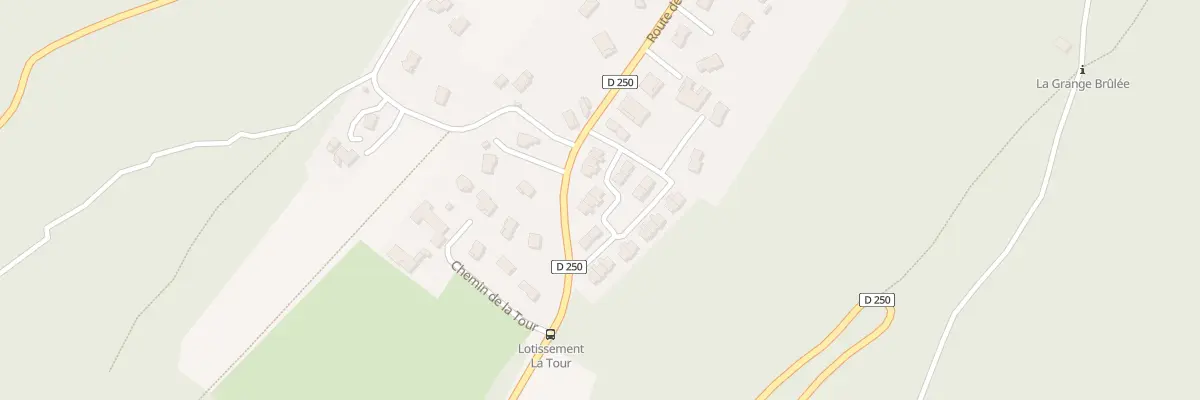 Plan du 5 Lot. Les Côteaux de Belledonne au Champ-près-Froges