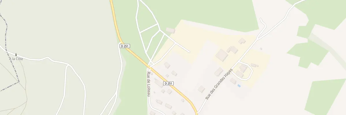 Plan du 22 Rte de Saint-Germain à Équevillon