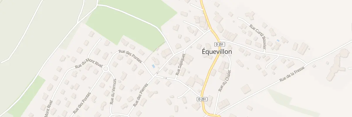 Plan du 5 Rue Sapiquet à Équevillon