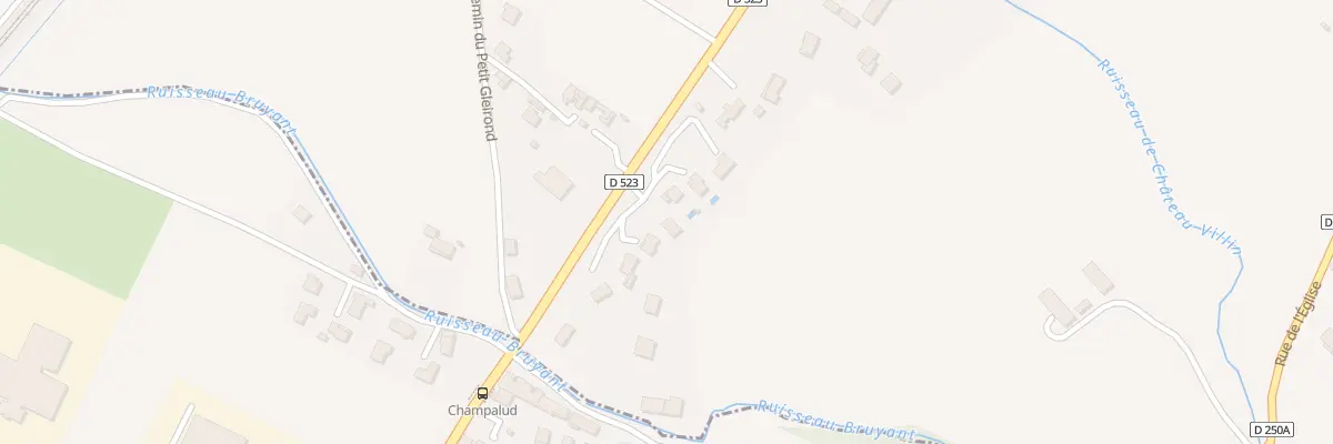 Plan du 1055 Rte de Savoie à La Pierre