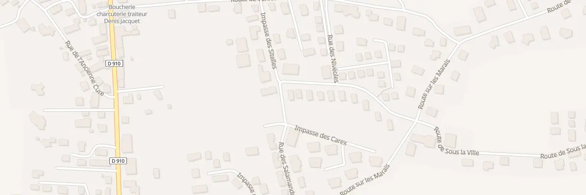 Plan du 231 Rue des saules à Vallières-sur-Fier