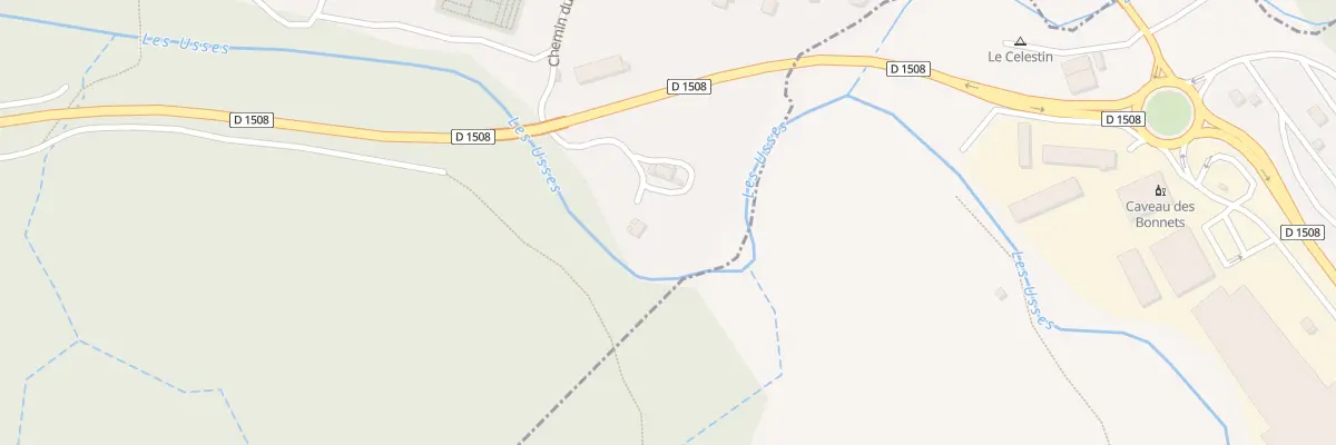 Plan du 205 Che du Moulin à Frangy