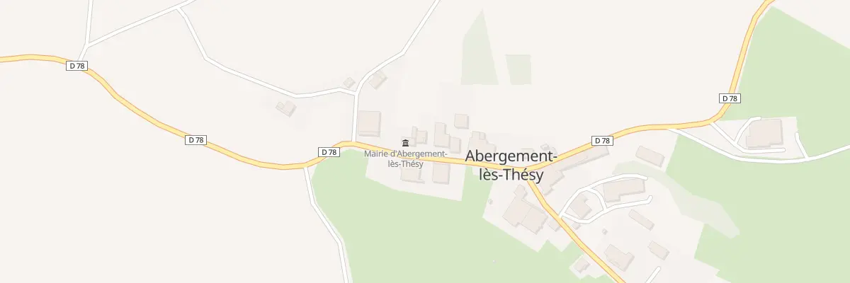 Plan du 7 Rue de la Mairie à Abergement-lès-Thésy