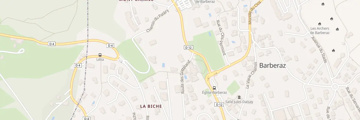 Plan du 26 Rte des Gottelands à Barberaz