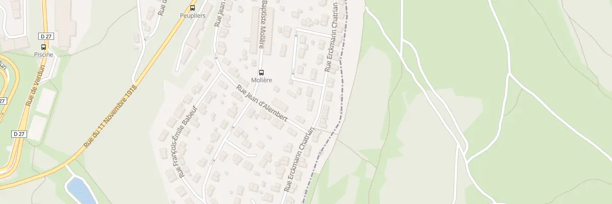 Plan du 35 Rue Erckmann Chatrian à Villerupt