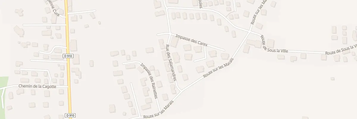 Plan du 92 Rue des salamandres à Vallières-sur-Fier