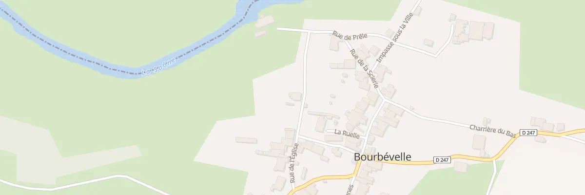 Plan du 1 Imp Saint Genet à Bourbévelle
