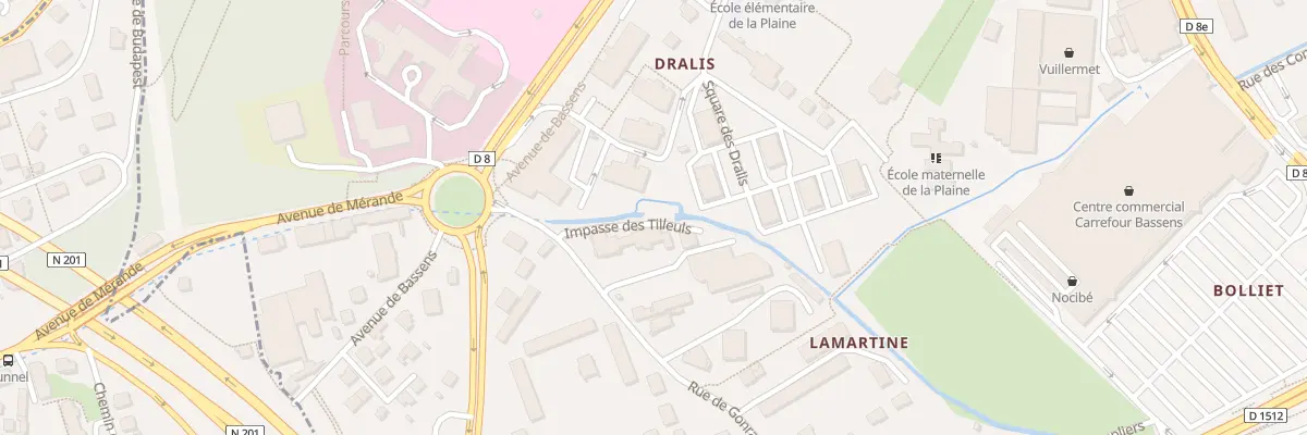 Plan du 41 Che de Gonrat à Bassens