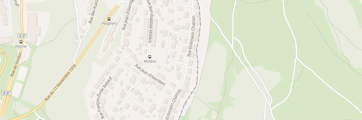 Plan du 41 Rue Erckmann Chatrian à Villerupt