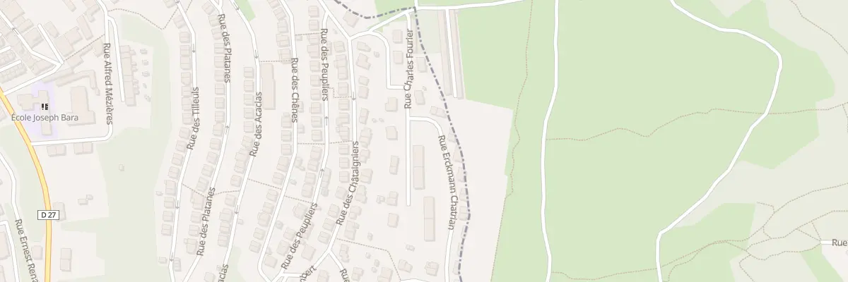 Plan du 1 Rue Charles Fourier à Villerupt