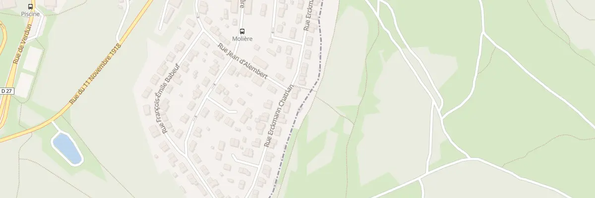 Plan du 46 Rue Erckmann Chatrian à Villerupt