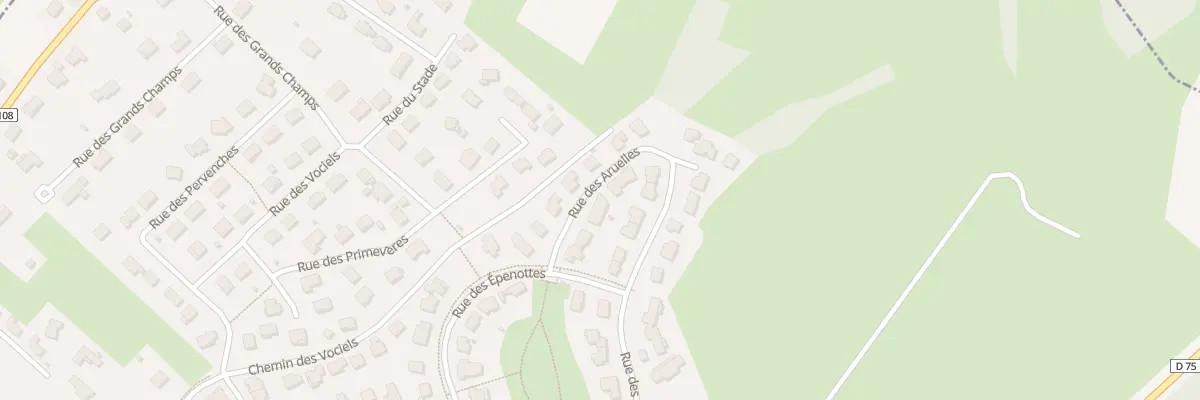 Plan du 17 Rue des Aruelles à Serre-les-Sapins