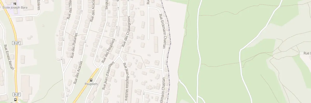 Plan du 65 Rue Erckmann Chatrian à Villerupt