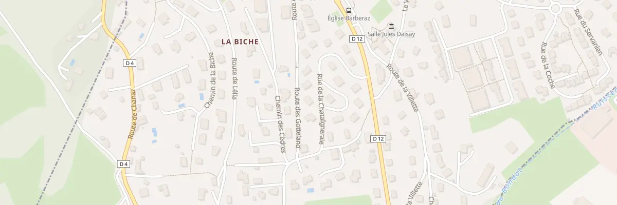 Plan du 17 Rue de la châtaigneraie à Barberaz