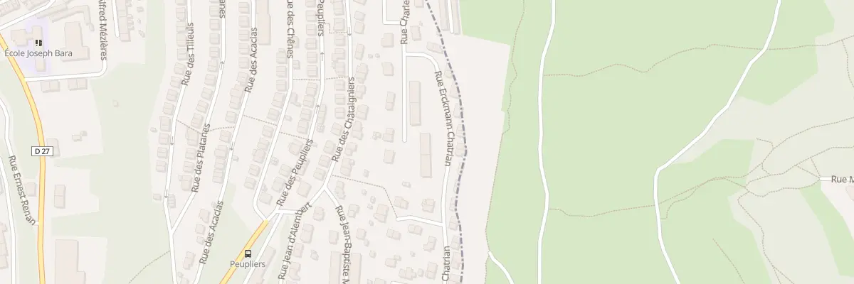 Plan du 67 Rue Erckmann Chatrian à Villerupt