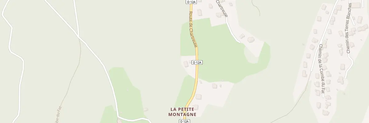 Plan du 1512 Rte de Chartreuse à Saint-Baldoph