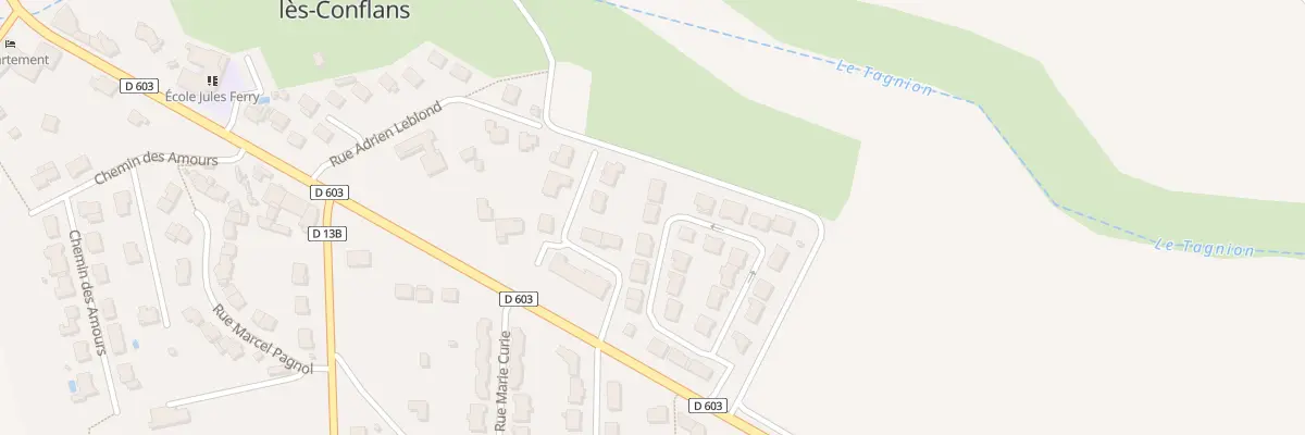 Plan du 19 Rue du Tagnon à Doncourt-lès-Conflans