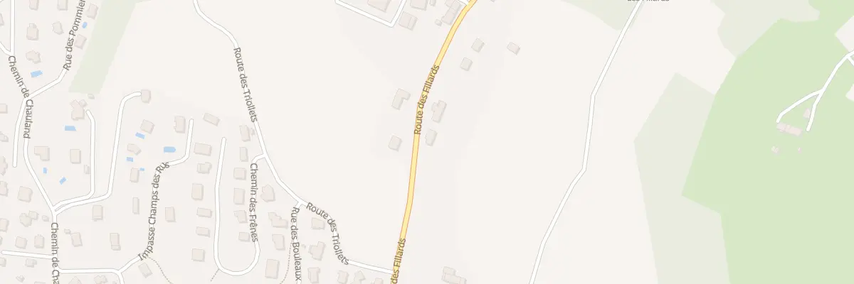 Plan du 705 Rte des Fillards à Grésy-sur-Aix