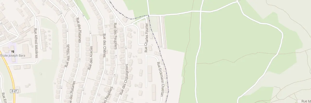 Plan du 128 Rue Erckmann Chatrian à Villerupt