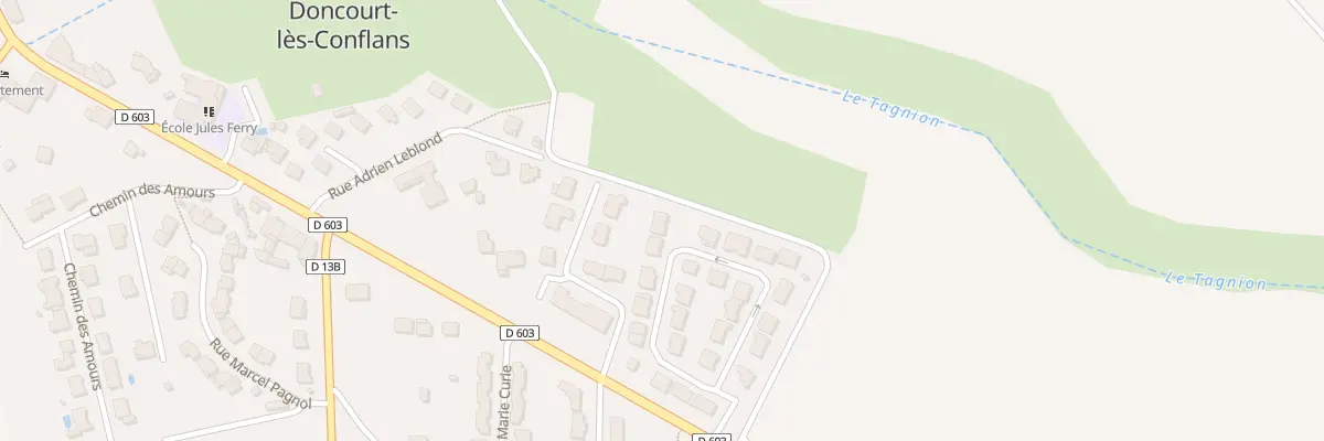 Plan du 17 Rue du Tagnon à Doncourt-lès-Conflans