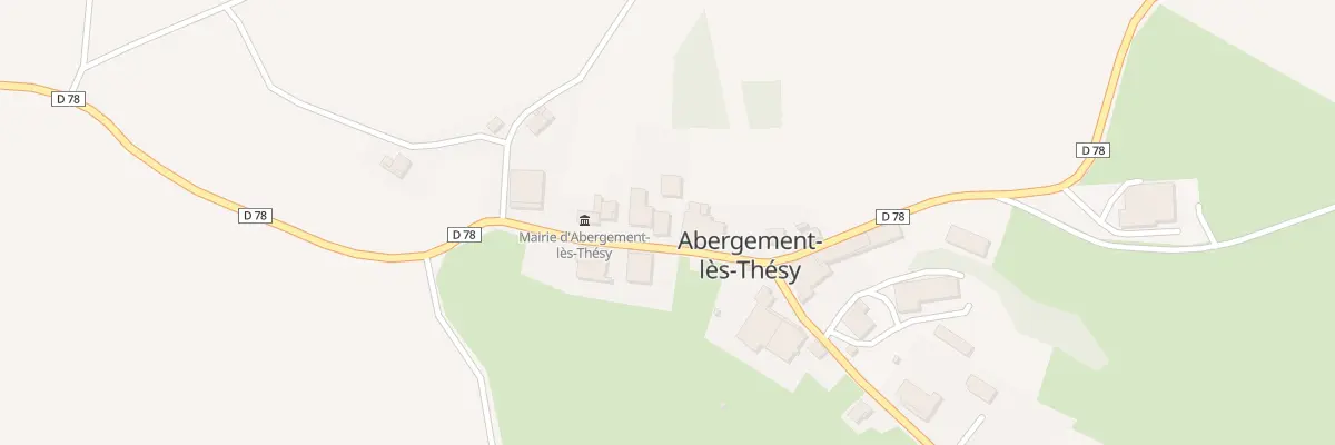 Plan du 11 Rue de la Mairie à Abergement-lès-Thésy