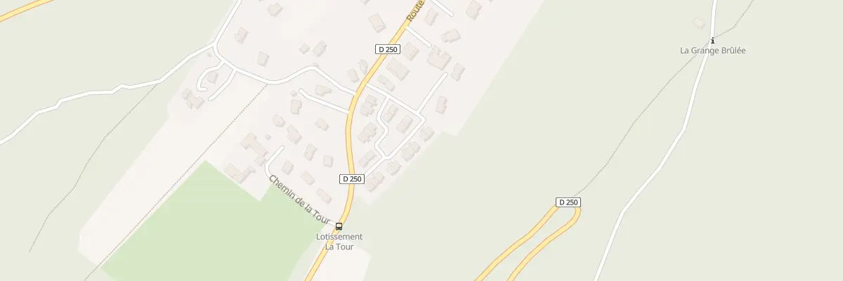Plan du 14 Lot. Les Côteaux de Belledonne au Champ-près-Froges