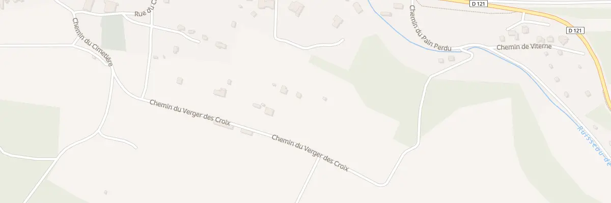 Plan du 5003F Le Cercueil à Pierre-la-Treiche