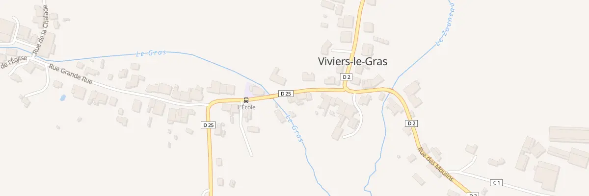 Plan du 140 Rue de la Croix à Viviers-le-Gras