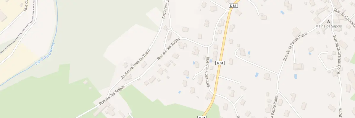 Plan du 253 Rue sur les Auges à Sapois