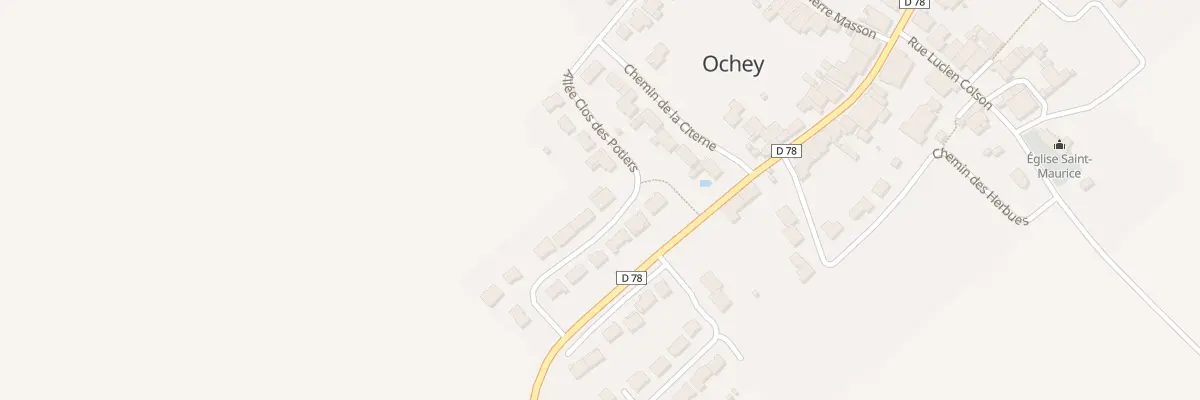 Plan du 139 All Clos des Potiers à Ochey