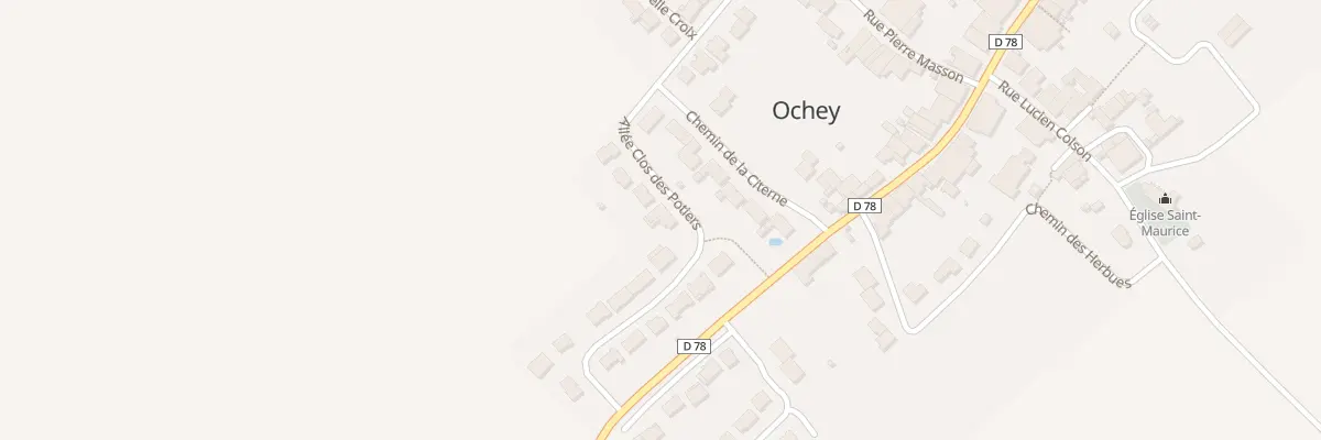 Plan du 203 All Clos des Potiers à Ochey