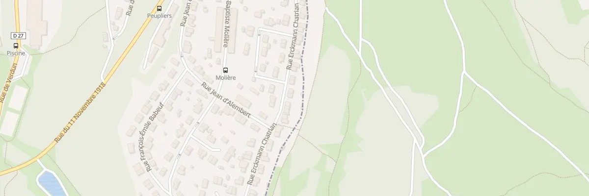 Plan du 58 Rue Erckmann Chatrian à Villerupt