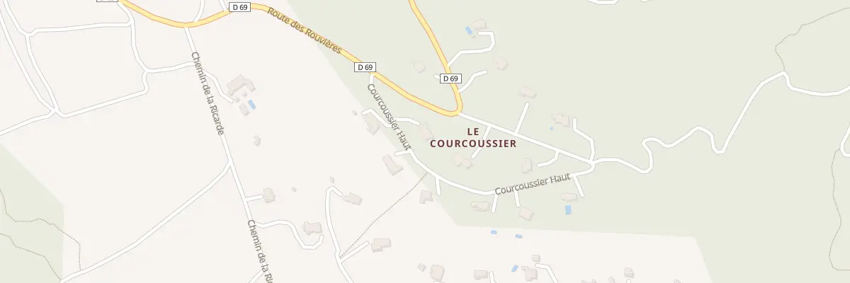 Plan du 105 Courcoussier Haut à Saint-Julien