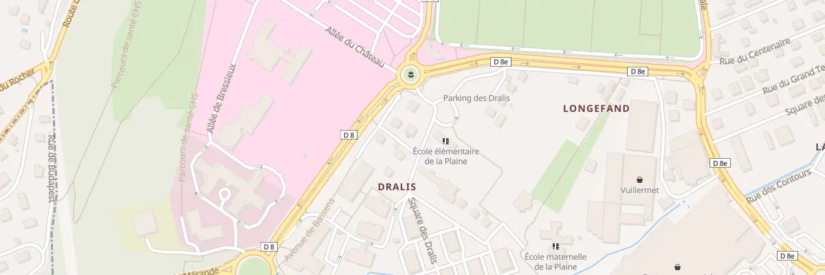 Plan du 3 Rue des Ecoles à Bassens