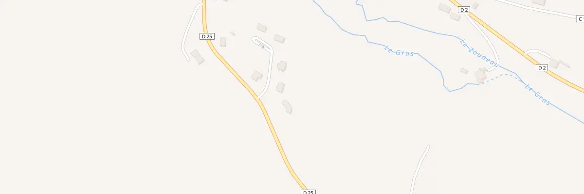 Plan du 20 Rue de Becheveau à Viviers-le-Gras