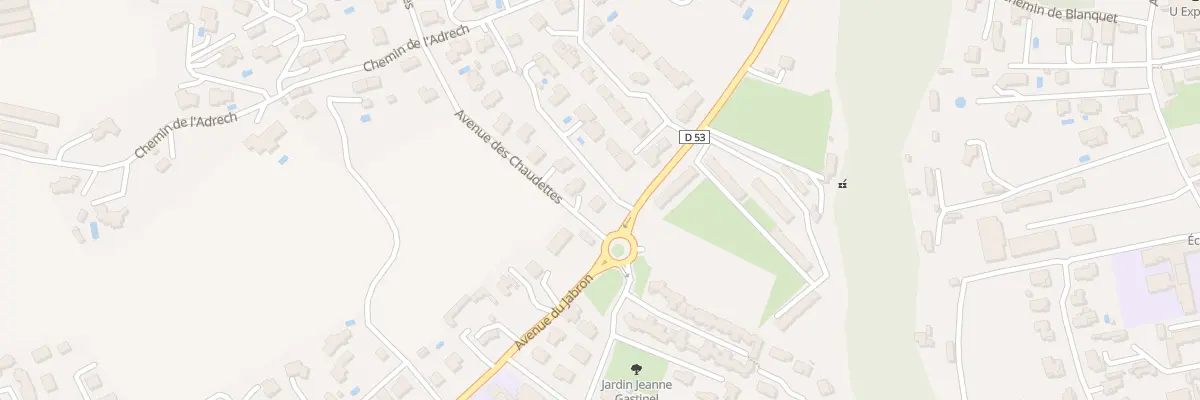 Plan du 2 Av des Chaudettes à Sisteron