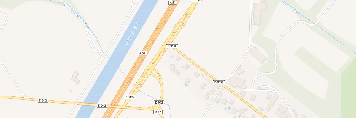 Plan du 5057 Notre Dame à Monêtier-Allemont