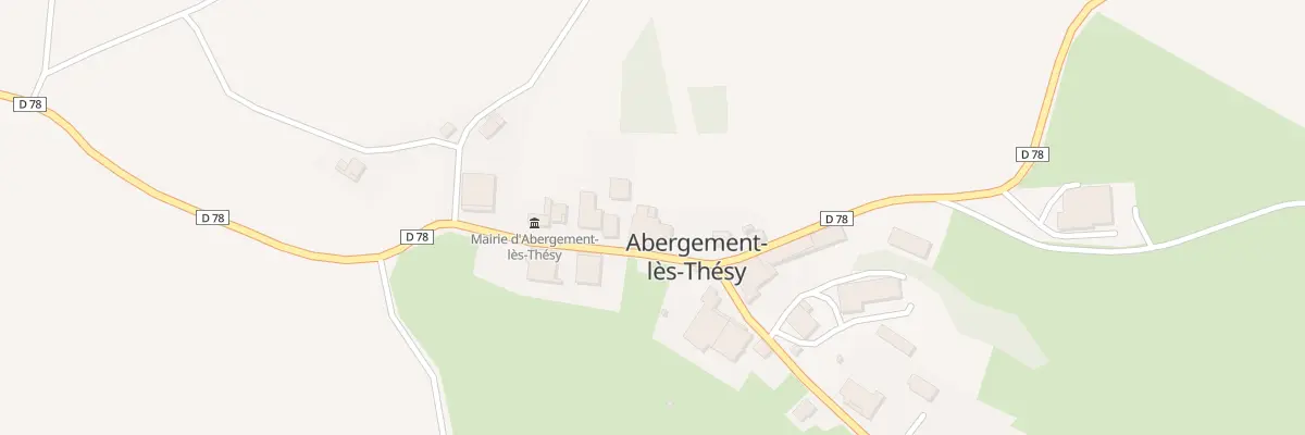Plan du 13 Rue de la Mairie à Abergement-lès-Thésy