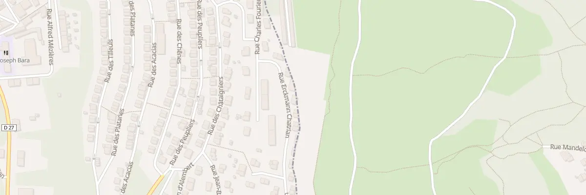 Plan du 116 Rue Erckmann Chatrian à Villerupt